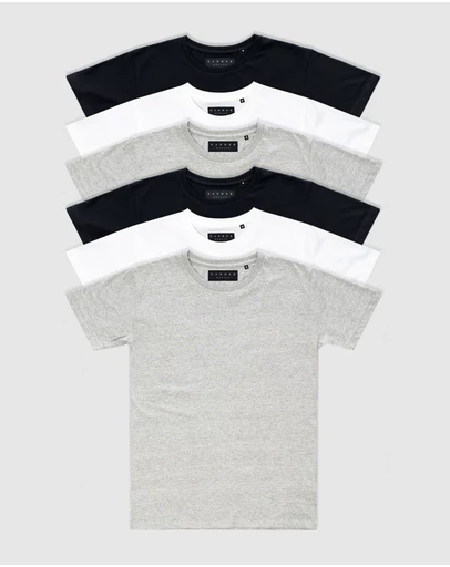 Xander - 6-Pack Blanc Tee - Youth
