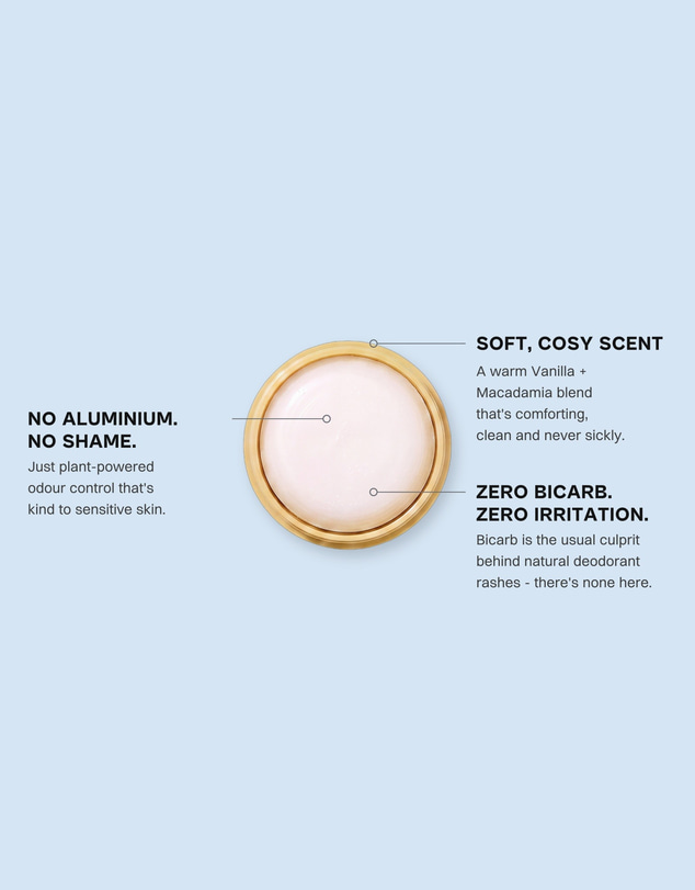 Skoop - Pitt Stop, Natural Deodorant Vanilla & Macadamia
