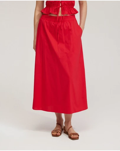 Oxford - Capri Cotton Skirt