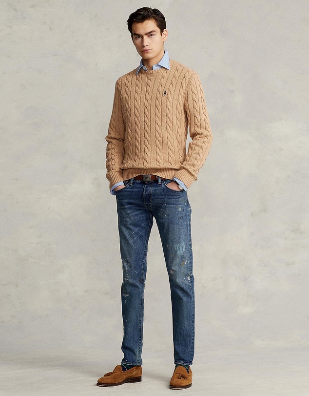 Polo Ralph Lauren - Driver Cable Knit Long Sleeve Sweater