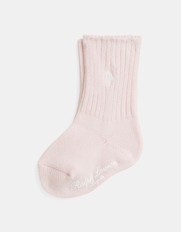 Polo Ralph Lauren - Ribbed Crew Socks - Babies