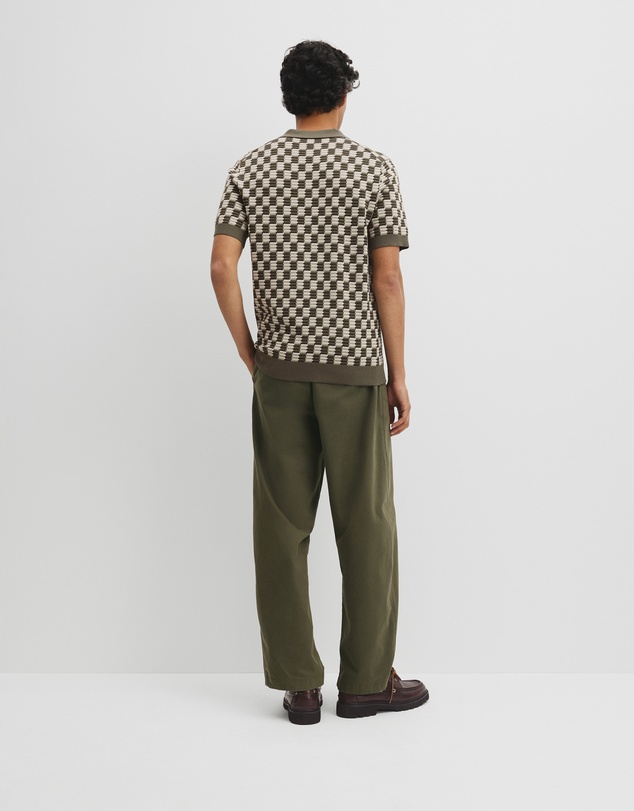Country Road - Australian Cotton Silk Jacquard Trophy Polo