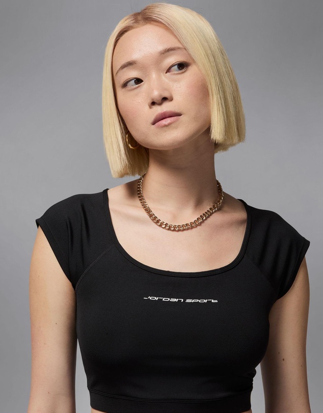 Nike - Jordan Sport SS Knit Crop Top