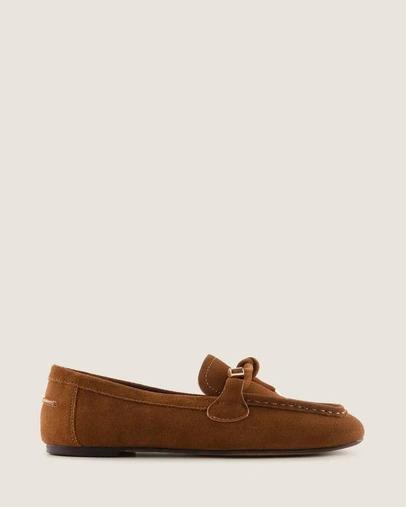 Shelly Shen - Jordan Loafers Tan Suede