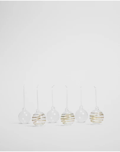 Country Road - Bauble Set Of 6