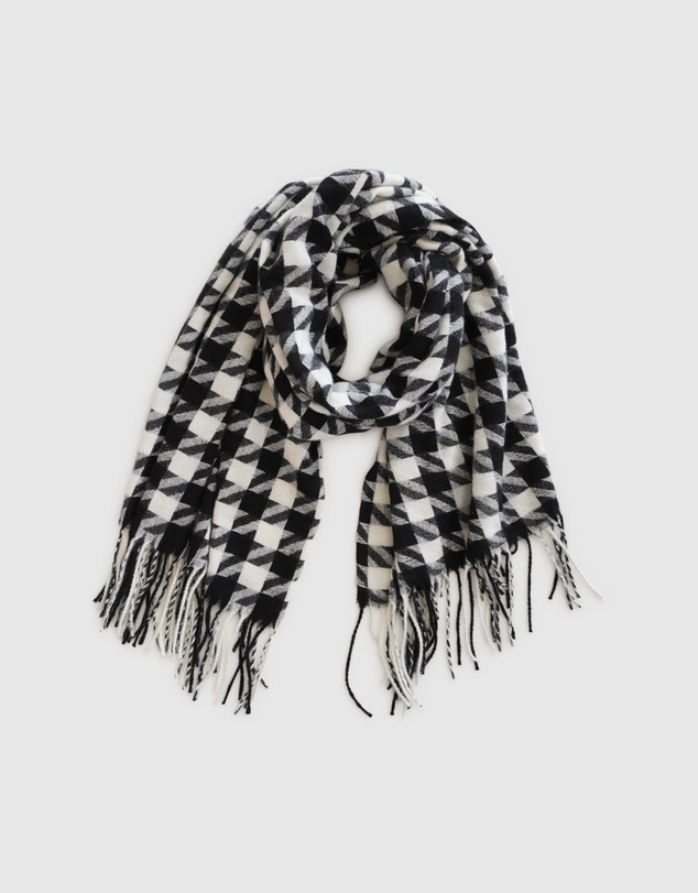 Belle & Bloom - Return To Sender Houndstooth Scarf