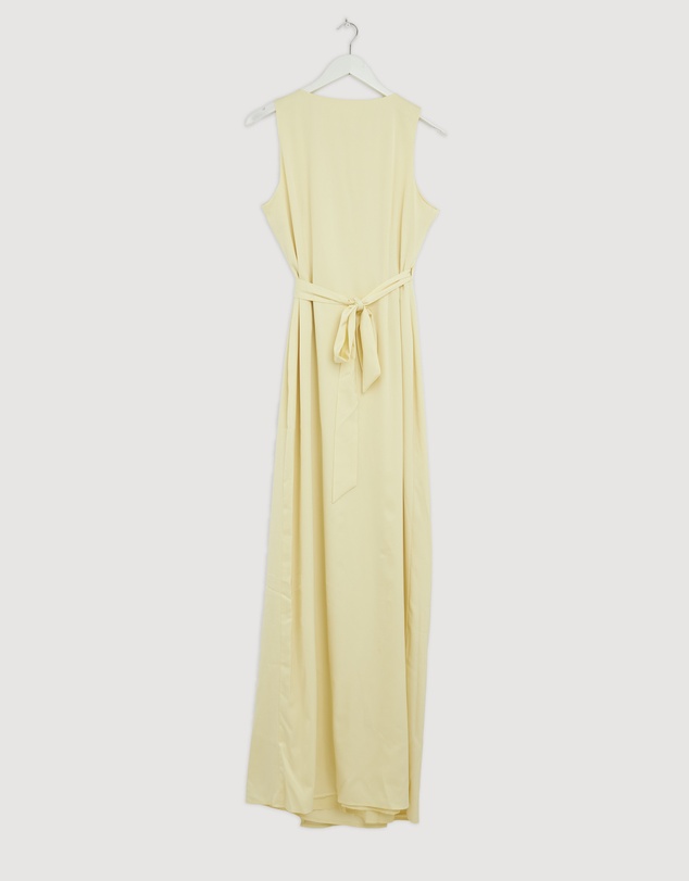 Revibe - Repaired CHANCERY Lani Sleeveless Wrap Maxi Dress - AU 12