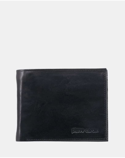 Pierre Cardin - Pierre Cardin Rustic Leather Tri-Fold Men's Wallet