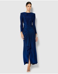 Montique - Dion Metallic Gown
