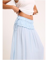 Subtitled - Chloe Shirred Midi Skirt
