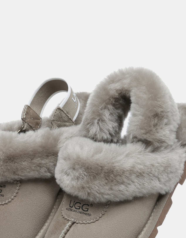 EVERAU - Australian Shepherd Ugg Waffle Fluffy Double Faced Sheepskin Upper House Shoes