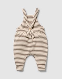 Wilson & Frenchy - Organic Waffle Overalls - Babies