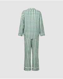 Hunkemoller - Long Sleeve Twill Print PJ Set