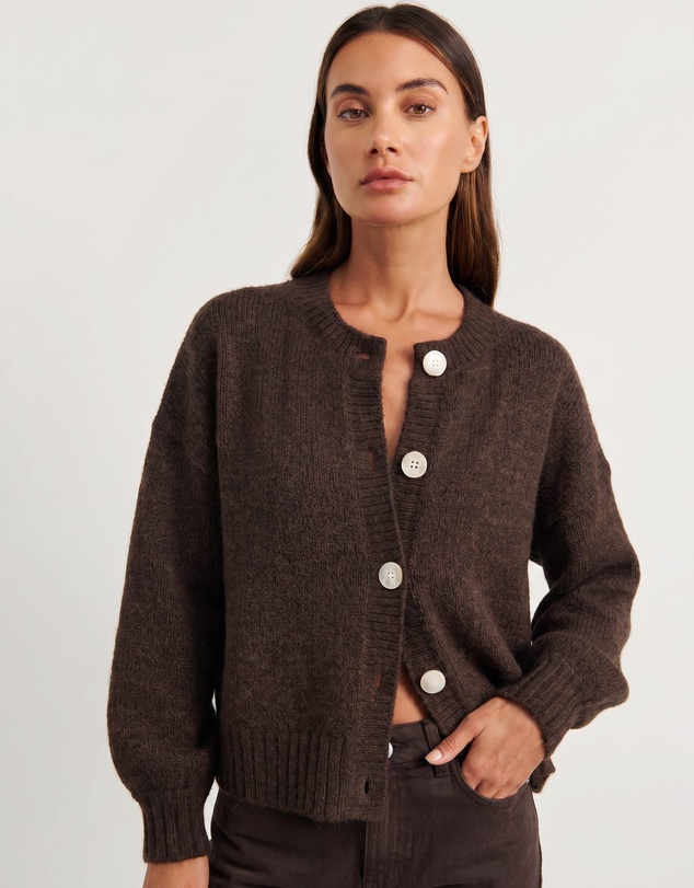 Jag - Lily Fluffy Knit Cardigan
