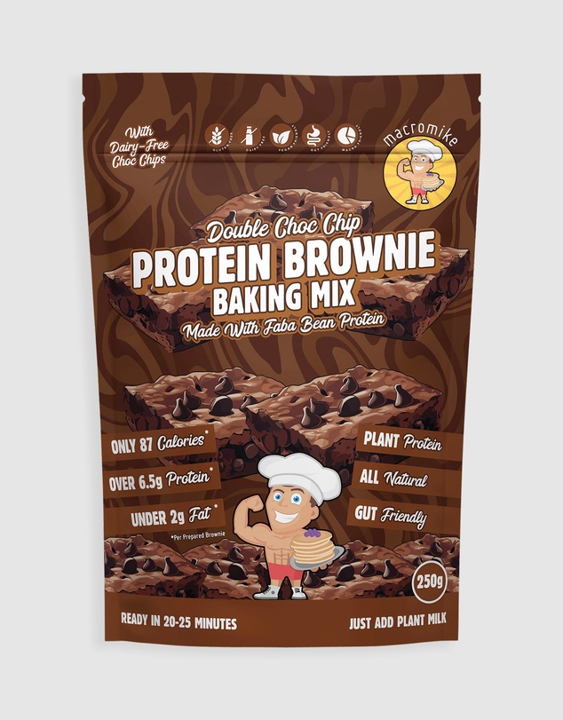 Macro Mike - Double Choc Brownie Protein Baking Mix - 250g