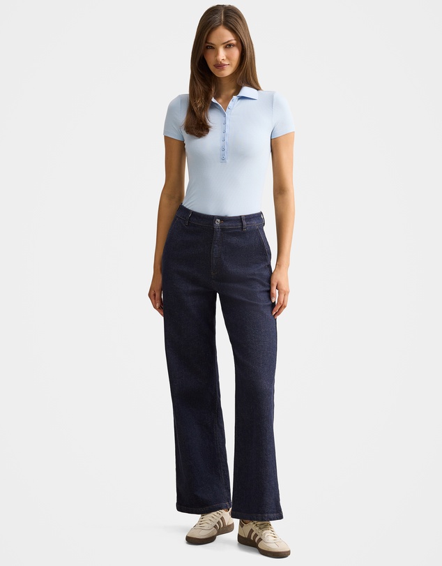 Forever New - Aaliyah Ribbed Polo Neck Top