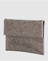 Olga Berg - Cara Crystal Envlope Clutch