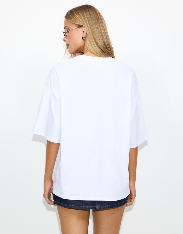 Dazie - Stay In Bloom Oversized Graphic Tee