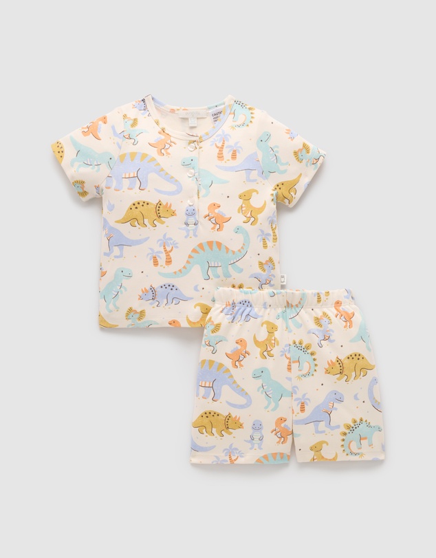 Purebaby - Short PJ Set-Kids-Babies
