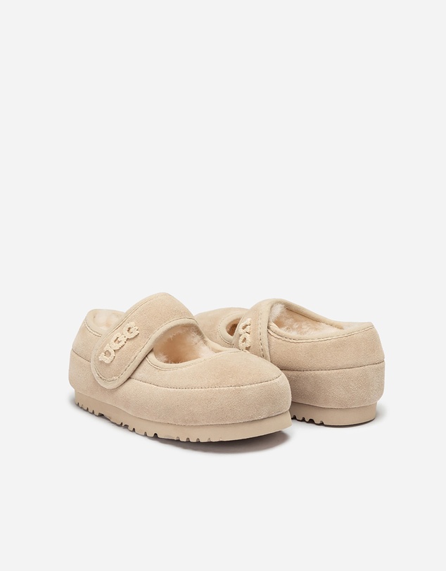 Ozwear Connection Uggs - Ugg Logo Kids Mary Jane