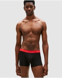 Tommy Hilfiger - 3-Pack Signature Repeat Logo Waistband Trunks