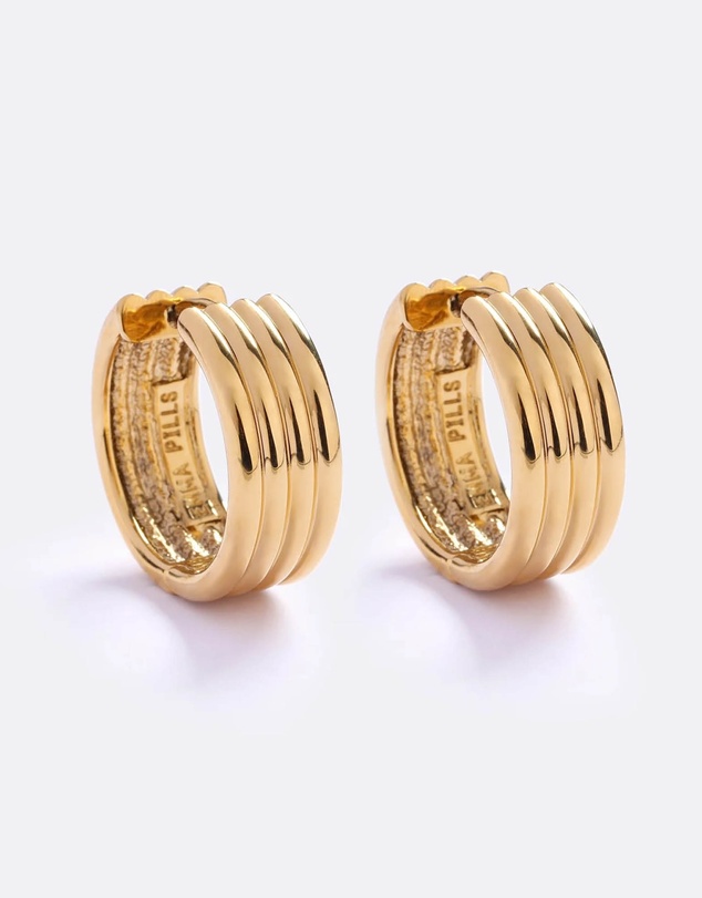 Emma Pills - Bondi Waves Hoops
