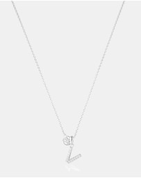 Georgini - Georgini Luxury Letters V Initial Pendant Silver