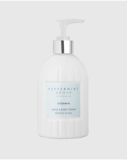 Peppermint Grove - Oceania Hand & Body Cream - 500ml