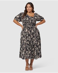 Something 4 Olivia - Ella Asymmetric Midi Dress