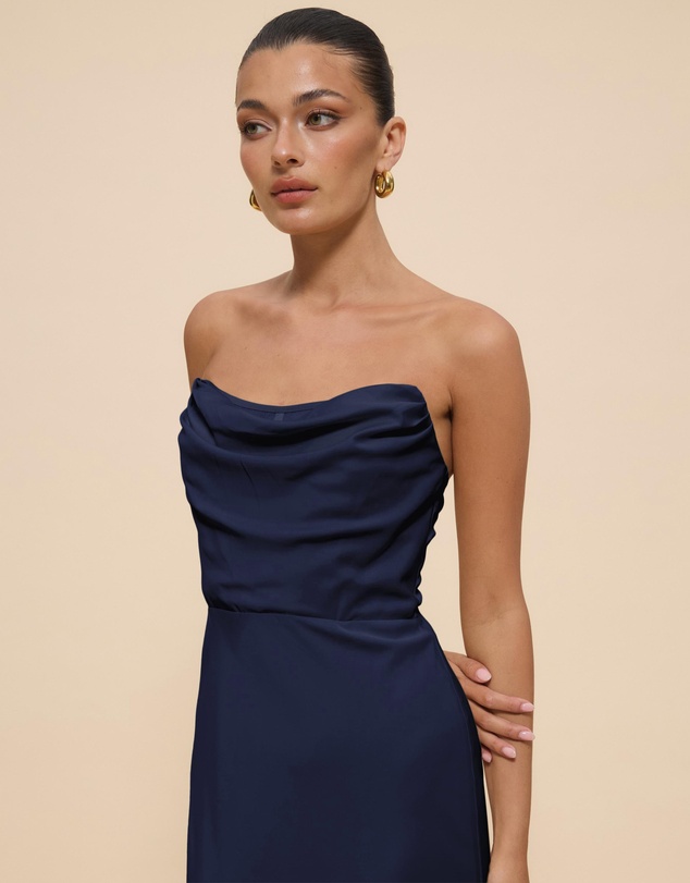 CHANCERY - Jada Strapless Corset Maxi Dress