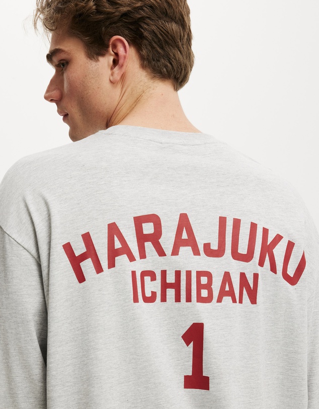 Cotton On - Regular Fit Graphic Ls T-Shirt