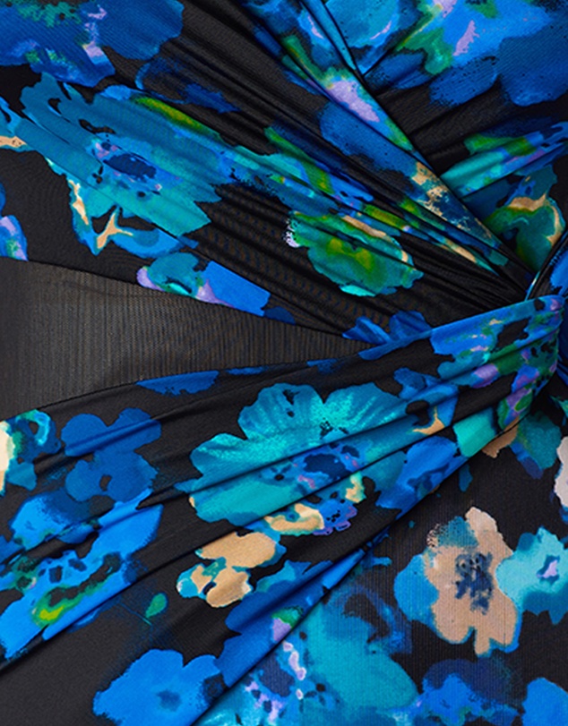 Miraclesuit Swimwear  - Secret Garden Circe Knot Detail Shaping Swimsuit