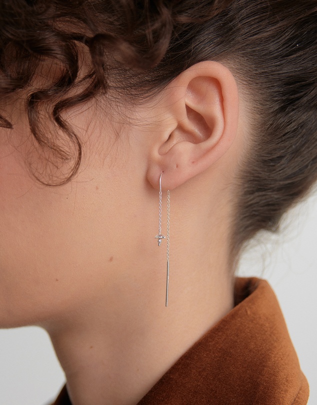 Karen Walker - Mushroom Thread Earrings