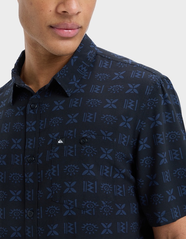 Quiksilver - Mens Safe Paradise Short Sleeve Shirt