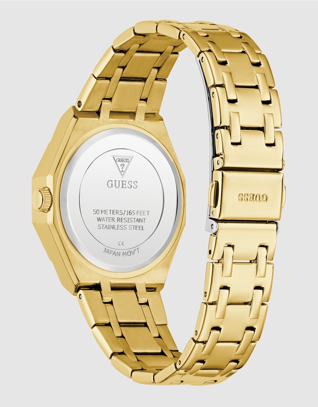 GUESS - Guess Quinn Ladies Gold Tone Multi-function Watch