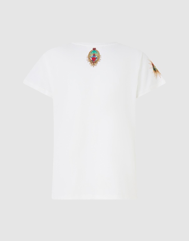 Camilla - Slim Fit Round Neck T-Shirt