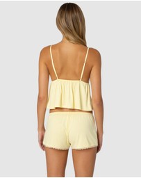 EDIKTED - Buffy Babydoll Tank Top