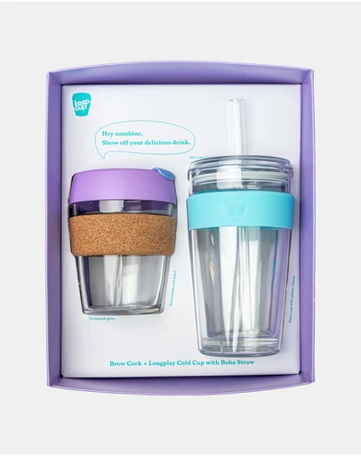 KeepCup - Gift Set Booked and Busy 12oz & 16oz