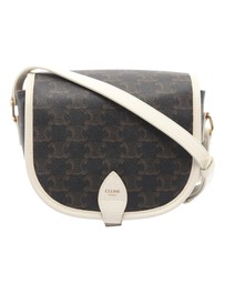 Pre-Loved by Azura Reborn - Pre-Loved Medium Triomphe Coated Canvas Folco Crossbody