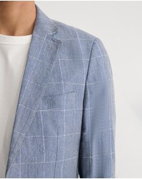 Oxford - Milton 1/2 Lined Checked Blazer