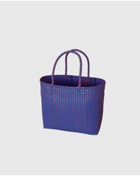 Mimmi Terra - Woven Eco Tote Mezzanotte