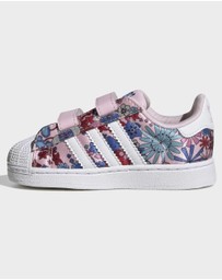 adidas Originals - ADIDAS LIBERTY LONDON SUPERSTAR II COMFORT CLOSURE SHOES Infants