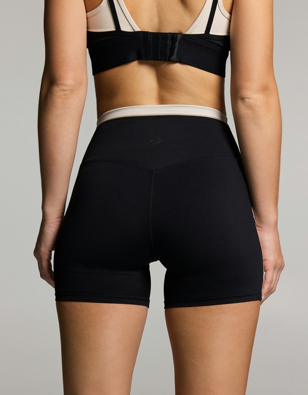 Rockwear - Blocked Mid Thigh Bike Shorts