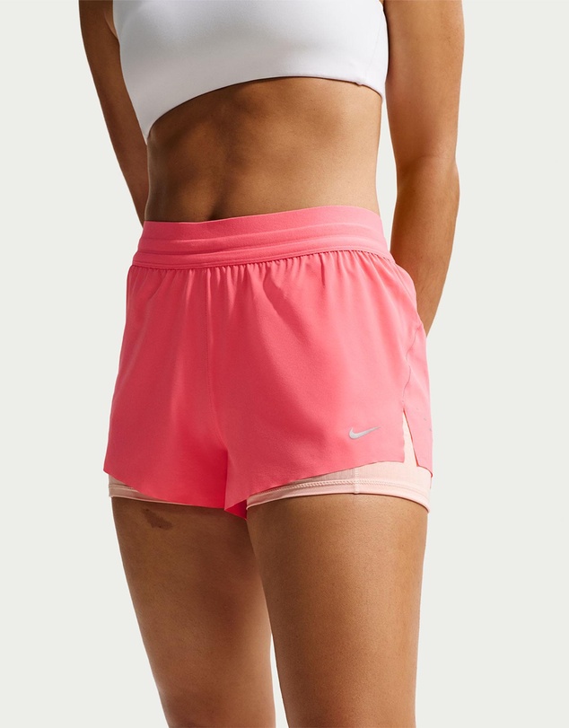 Nike - Swift Dri-FIT Mid-Rise 2-in-1 Running Shorts