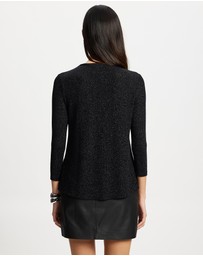 Lindsay Nicholas New York - Disco Glitter Top