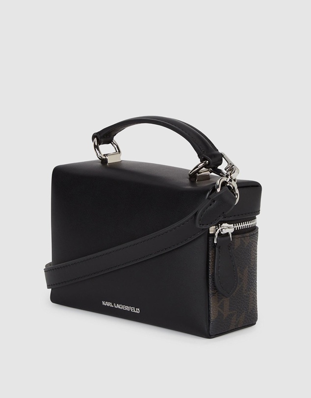 Karl Lagerfeld - Ikon Monogram Small Vanity Crossbody Bag