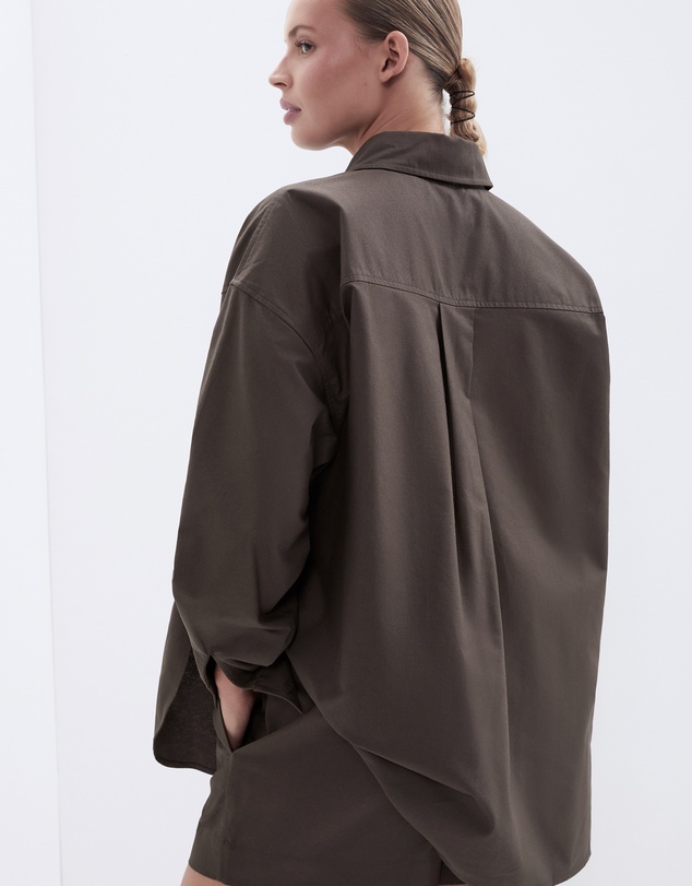 UNISON - Oversized Oxford Shirt
