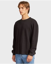 Academy Brand - Perry LS Waffle Crew