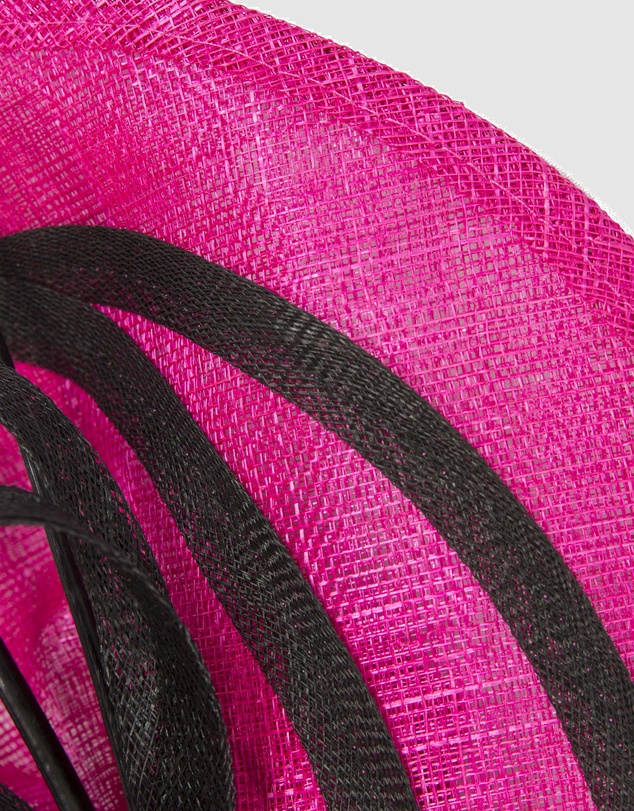 Max Alexander - Large Fuchsia Racing Fascinator