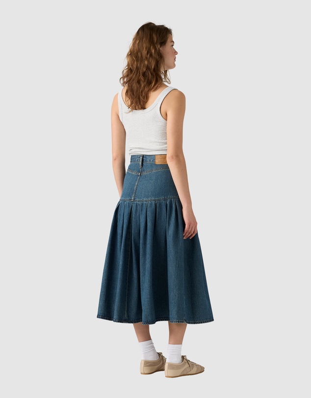 Levi's - Yoked Pleated Skirt